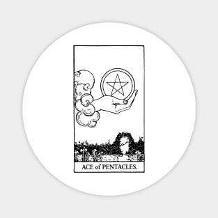 ACE OF PENTACLES Magnet